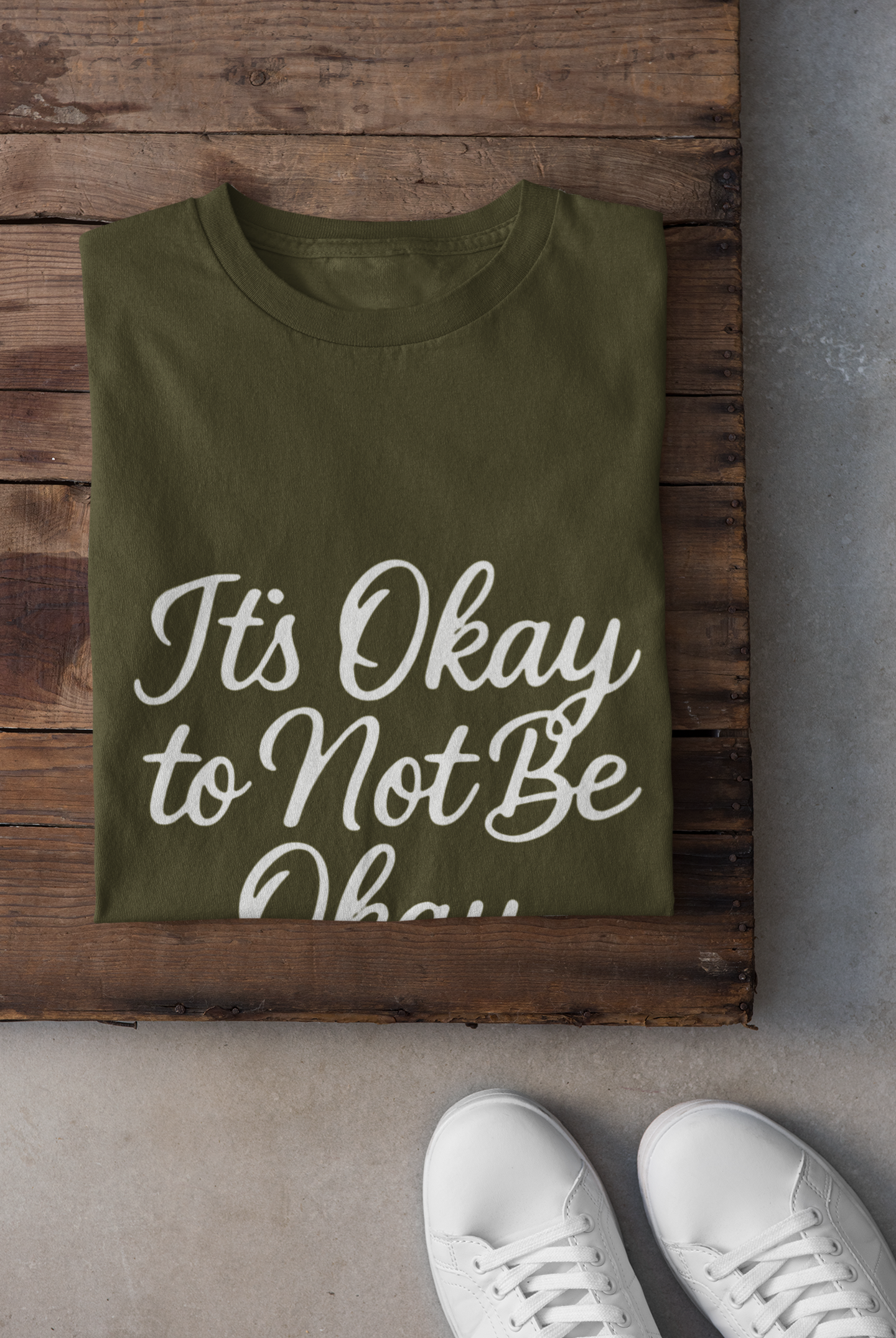 Unisex Softstyle T-Shirt - "It's Okay to Not Be Okay"