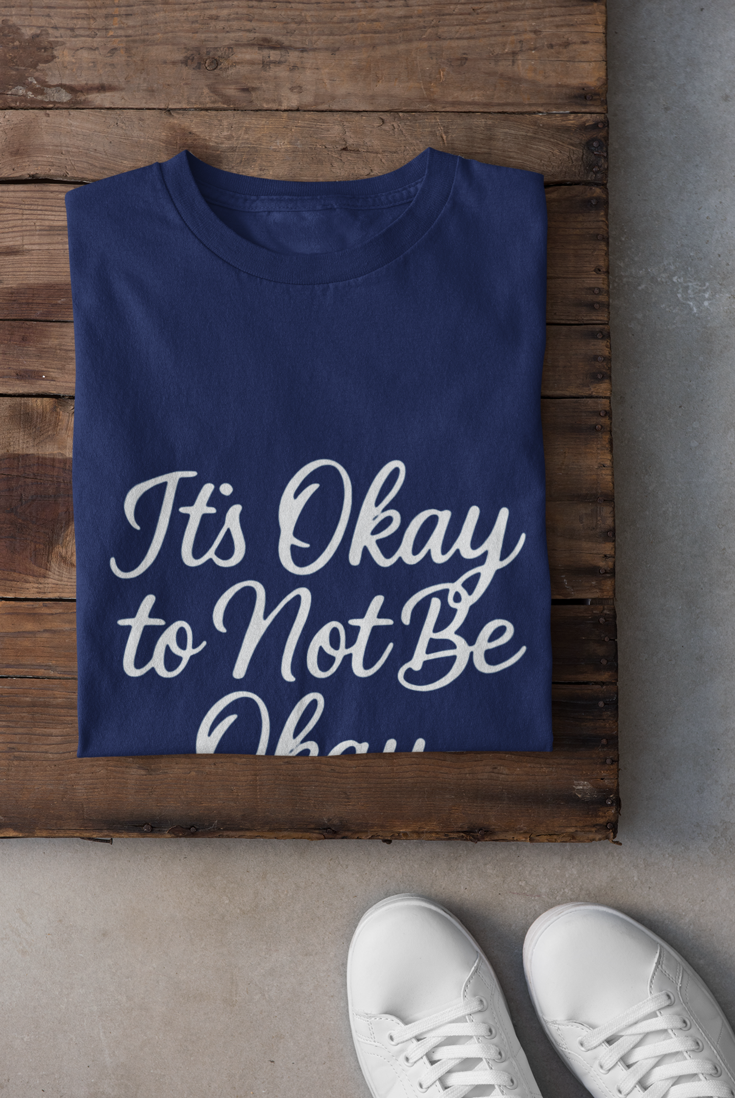 Unisex Softstyle T-Shirt - "It's Okay to Not Be Okay"
