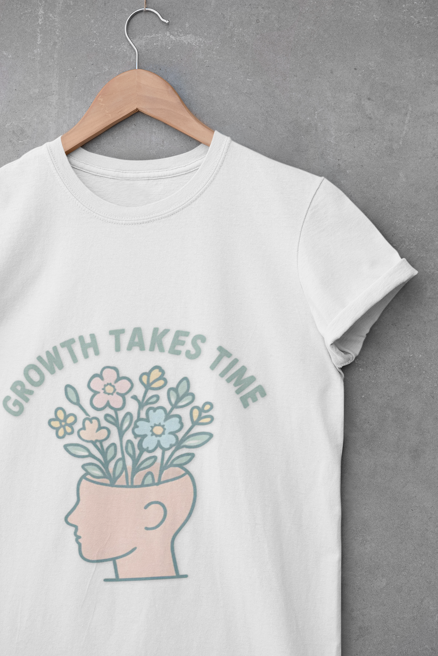 Growth Takes Time Unisex Softstyle T-Shirt