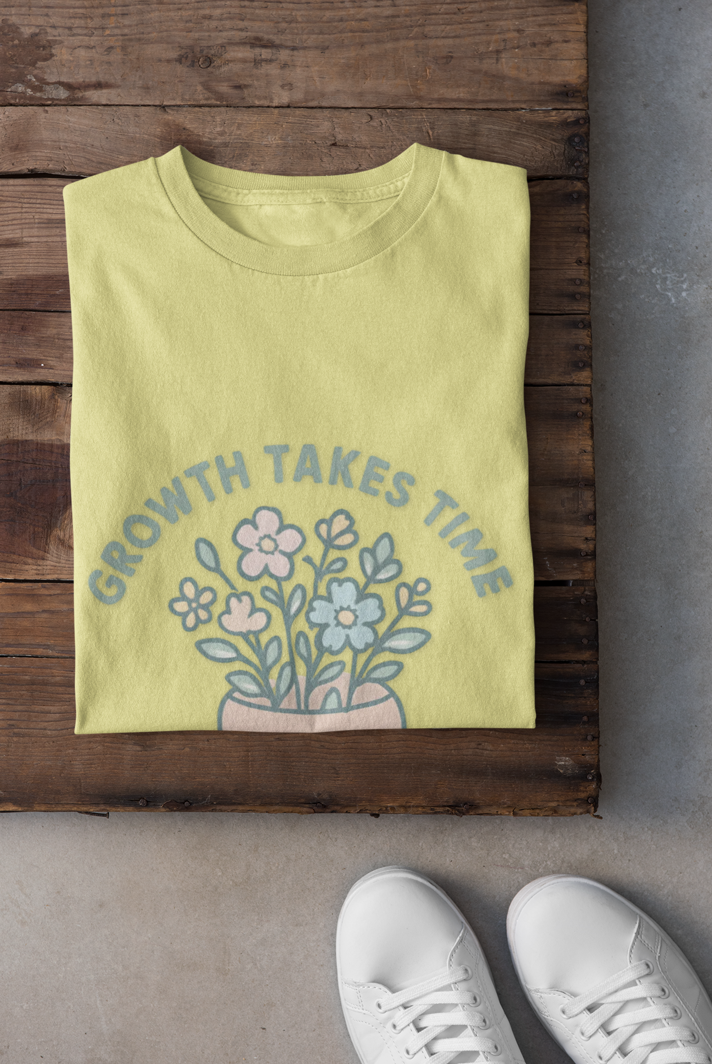 Growth Takes Time Unisex Softstyle T-Shirt