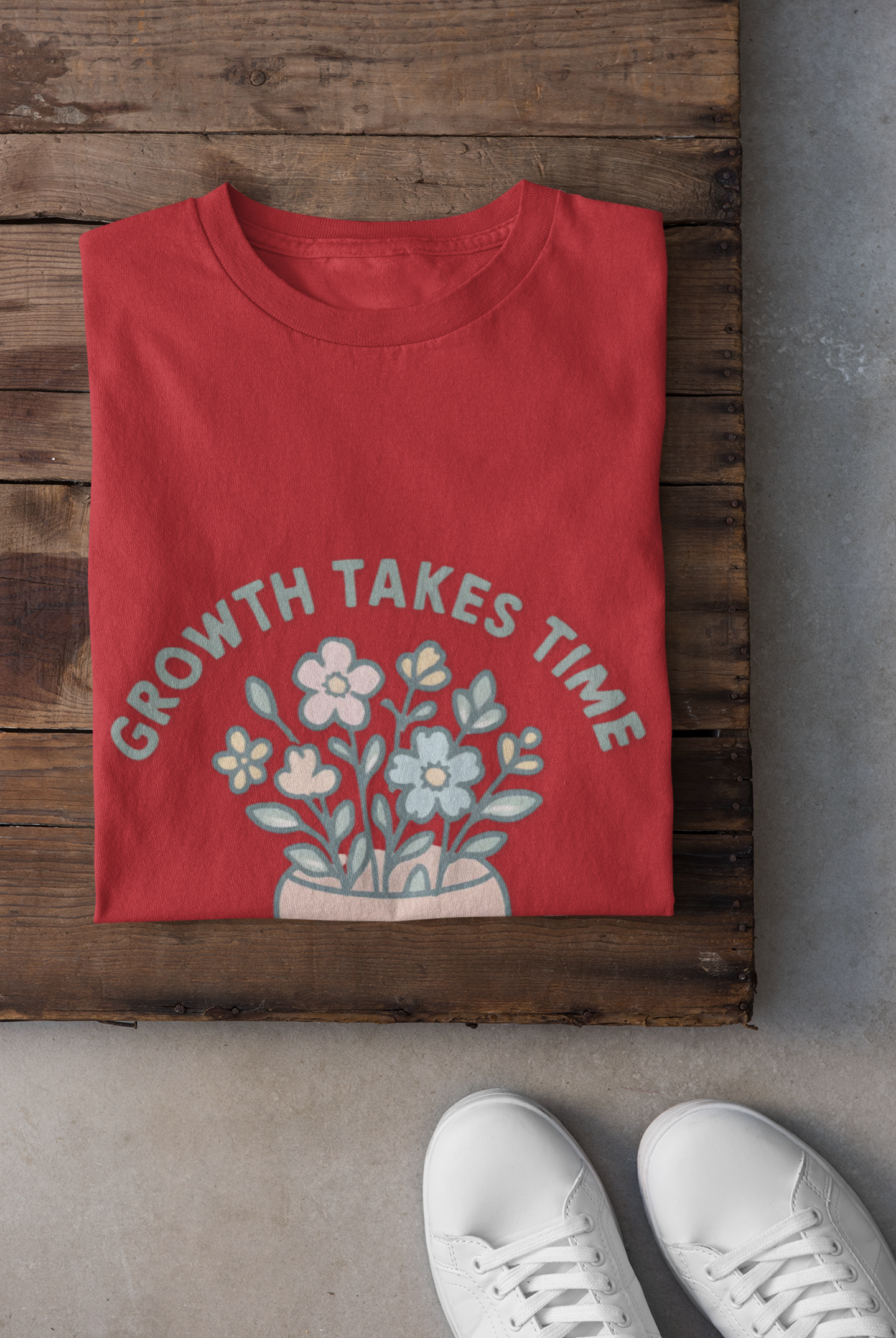 Growth Takes Time Unisex Softstyle T-Shirt