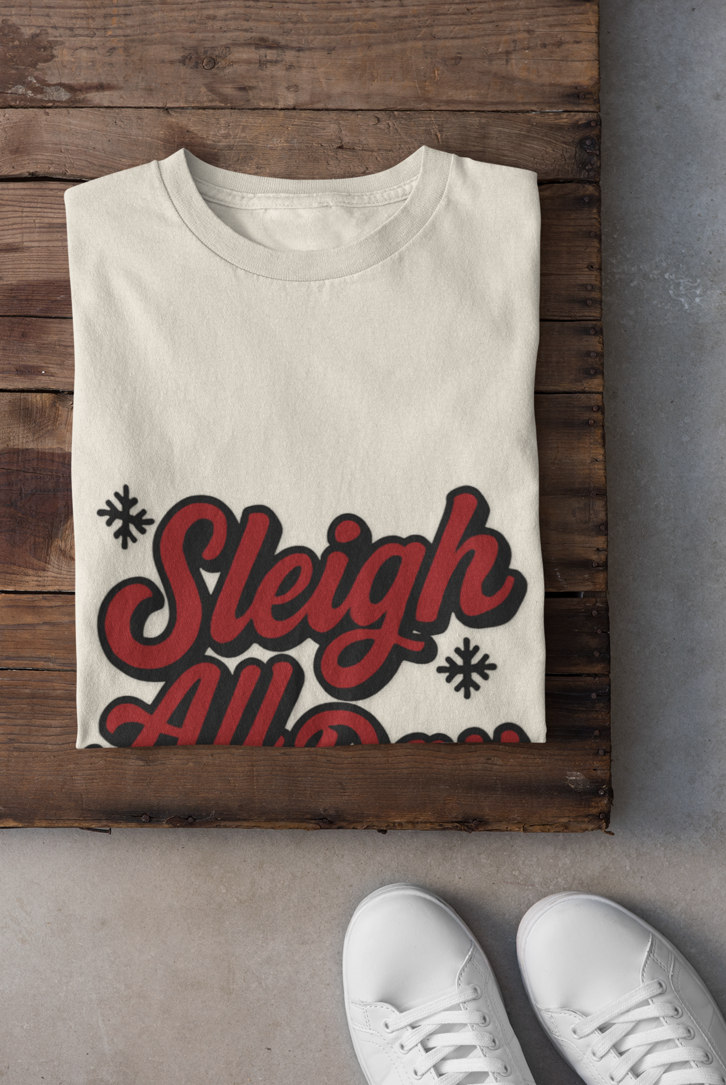 Sleigh All Day Unisex Softstyle T-Shirt