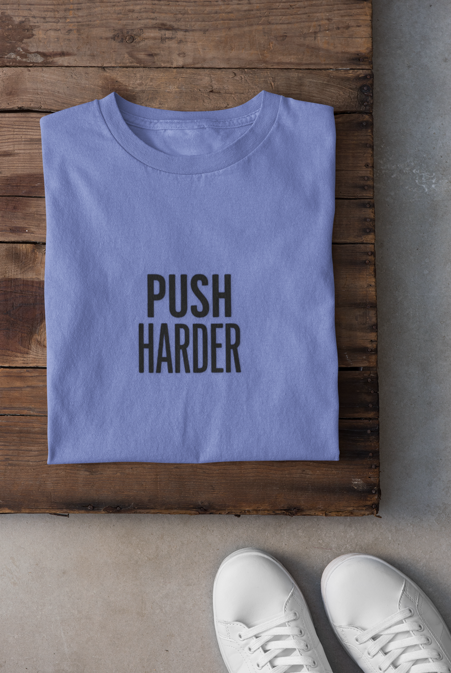 Push Harder Unisex Softstyle T-Shirt