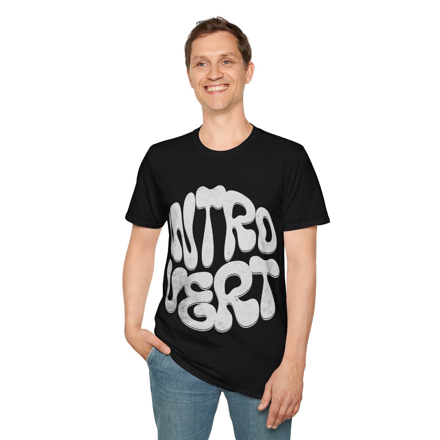 Introvert Vibe Unisex Softstyle T-Shirt
