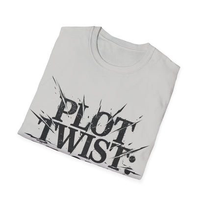 Plot Twist I Don't Care Unisex Softstyle T-Shirt