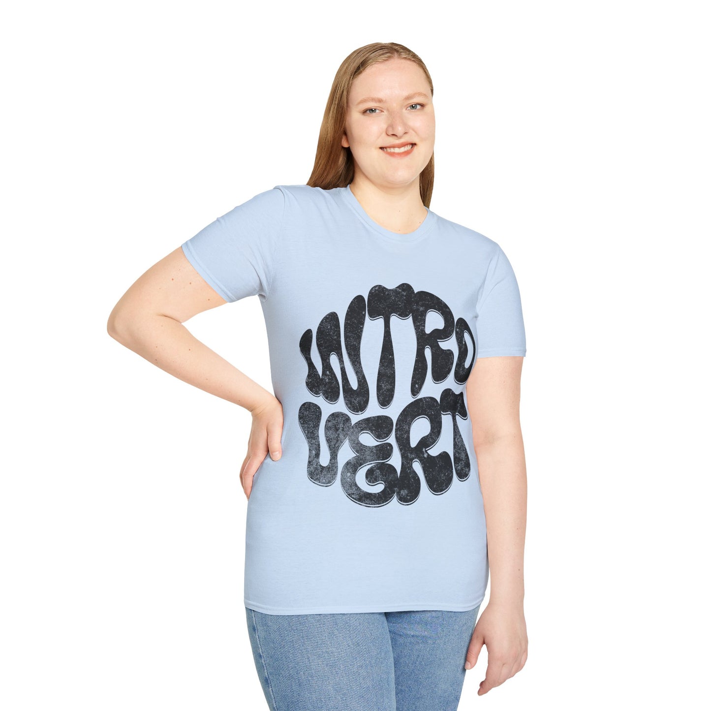 Introvert Vibe Unisex Softstyle T-Shirt