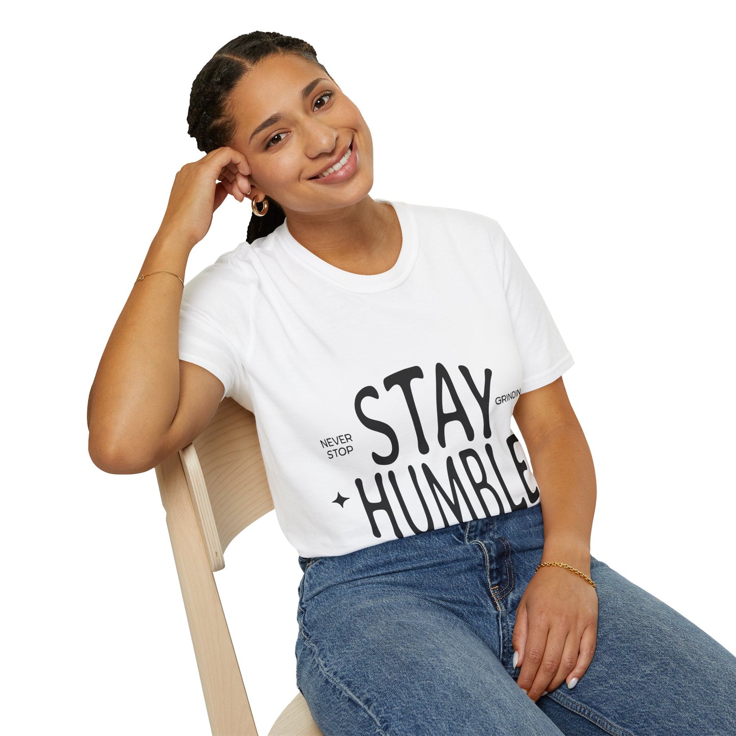 Stay Humble Unisex Softstyle T-Shirt