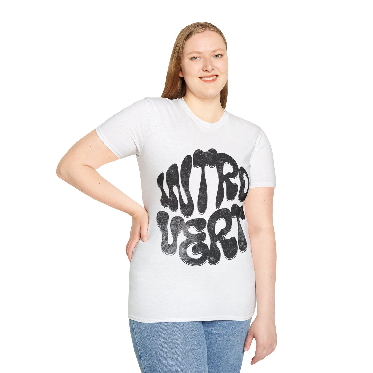 Introvert Vibe Unisex Softstyle T-Shirt