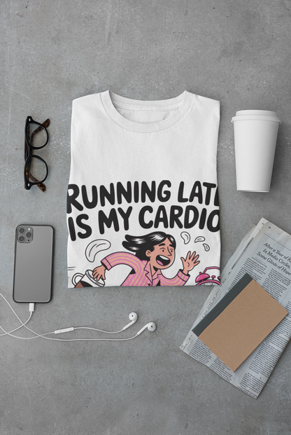 Running Late is My Cardio T-Shirt