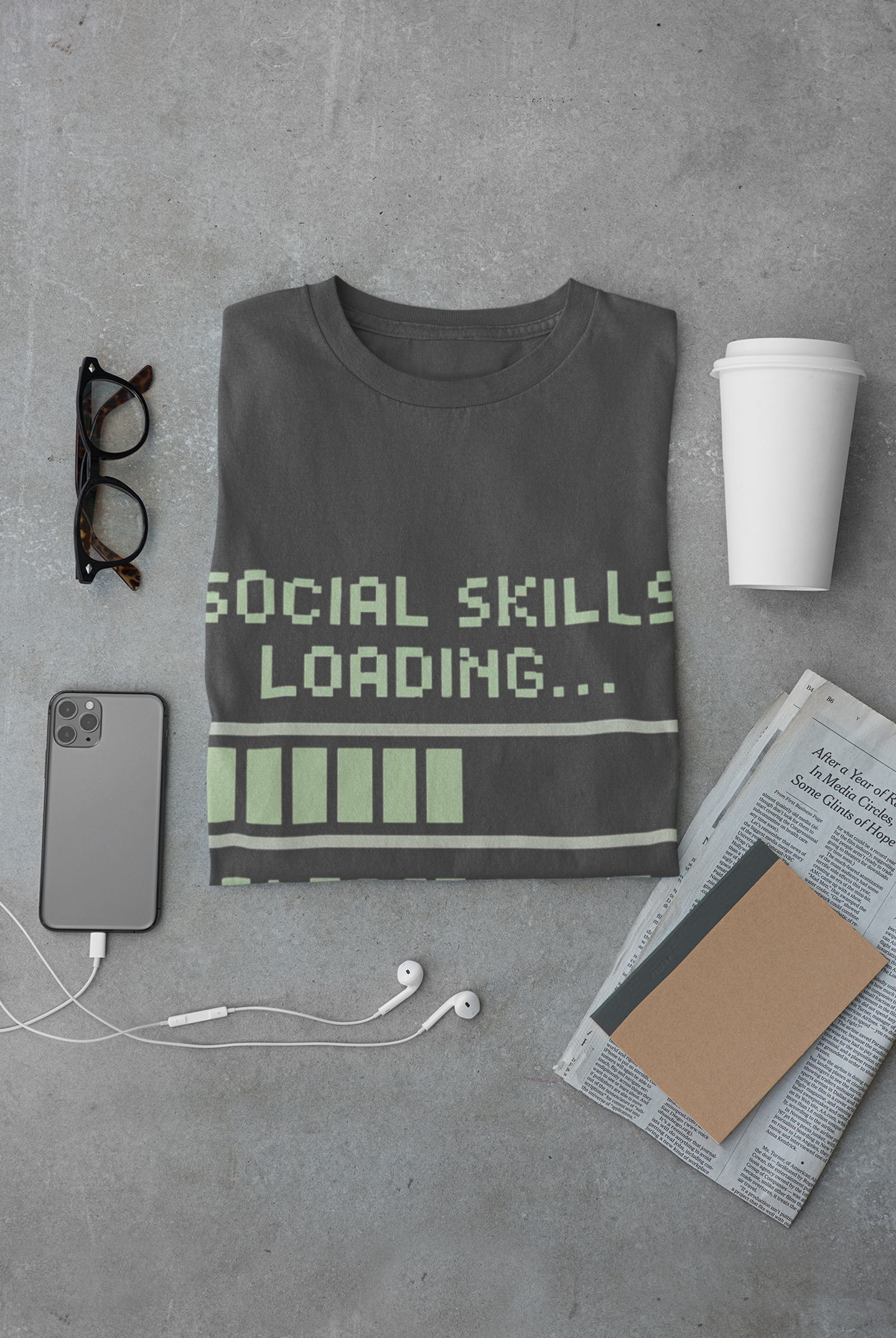 Social Skills Loading T-Shirt