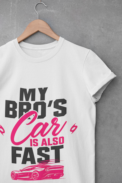 My Bro's Car Unisex Softstyle T-Shirt