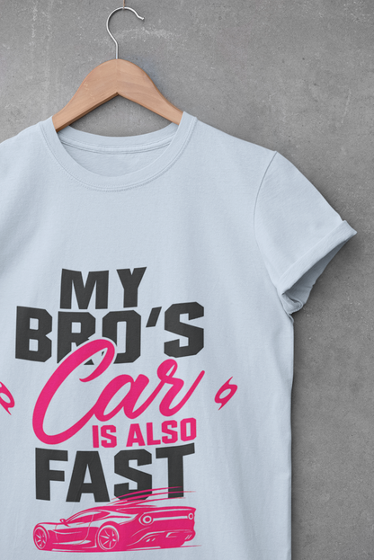 My Bro's Car Unisex Softstyle T-Shirt