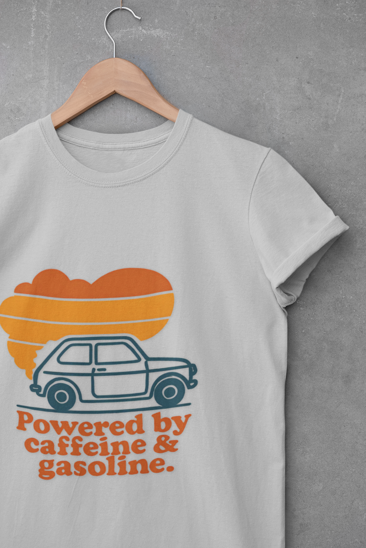 Retro Car & Coffee T-Shirt