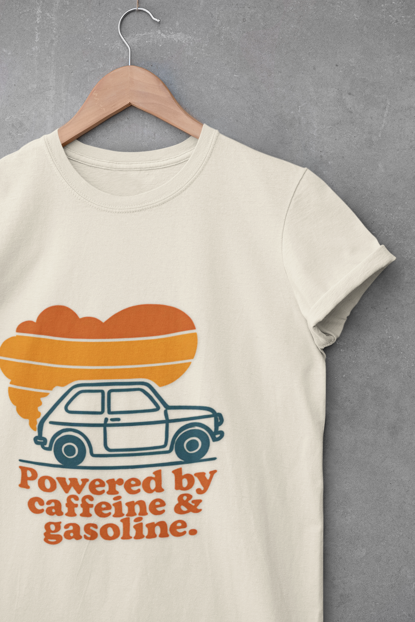 Retro Car & Coffee T-Shirt
