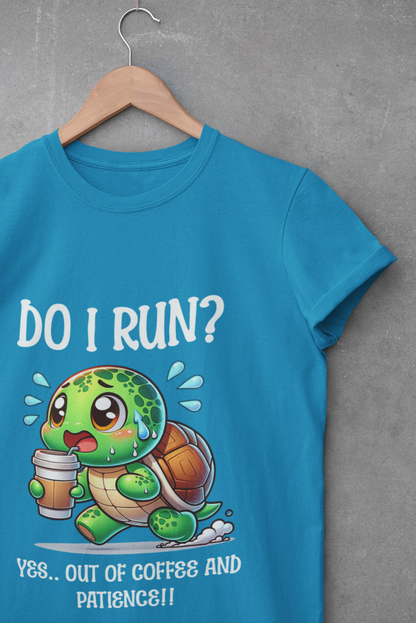 Cute Turtle Coffee Lover Unisex T-Shirt