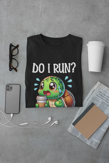 Cute Turtle Coffee Lover Unisex T-Shirt