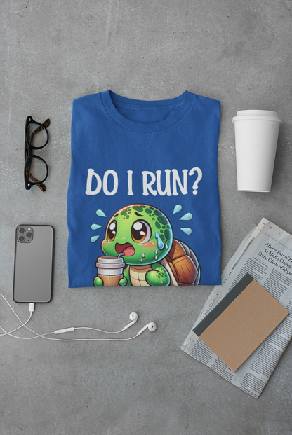 Cute Turtle Coffee Lover Unisex T-Shirt
