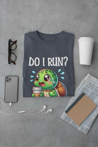 Cute Turtle Coffee Lover Unisex T-Shirt