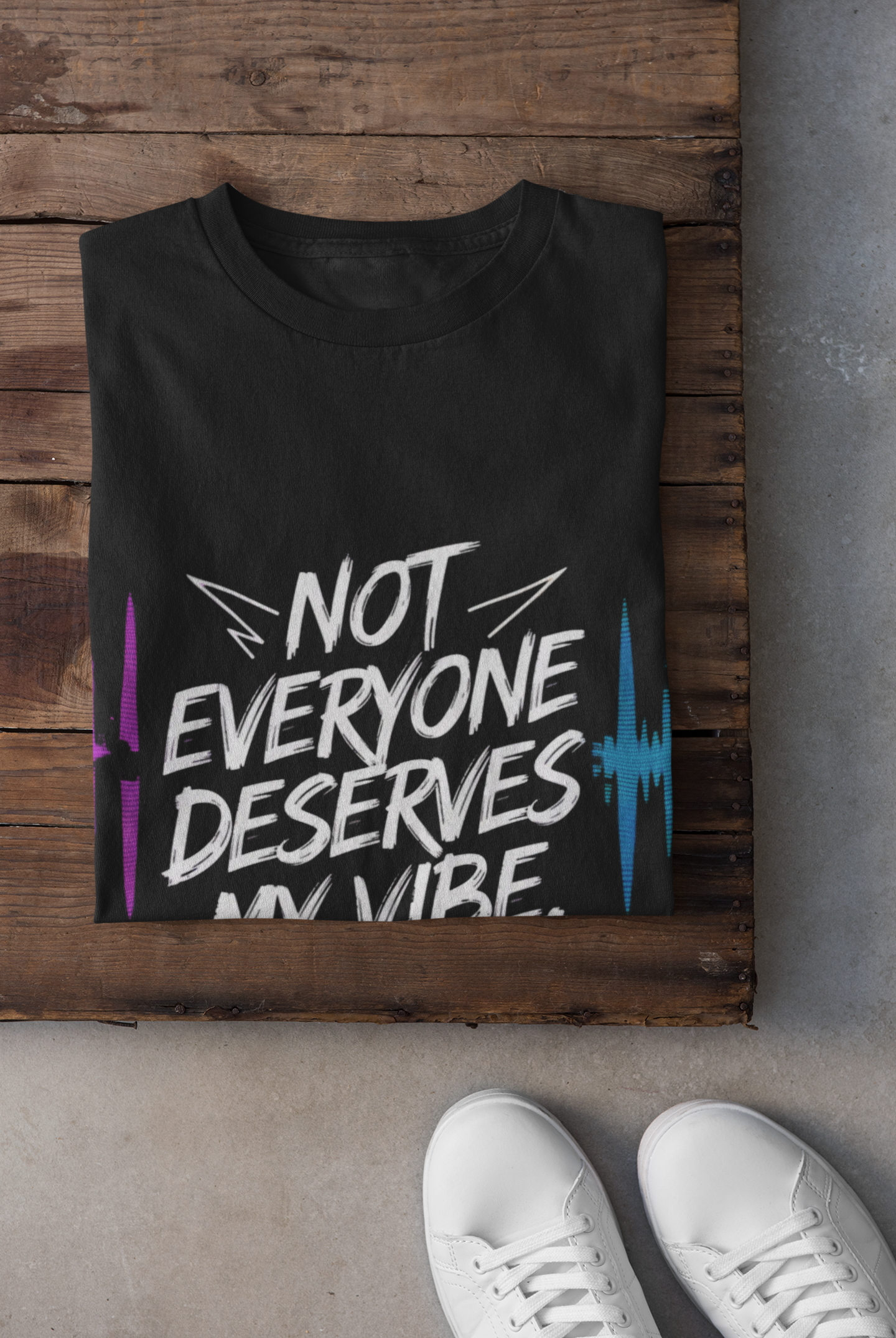 Unisex Softstyle T-Shirt - "Not Everyone Deserves My Vibe"