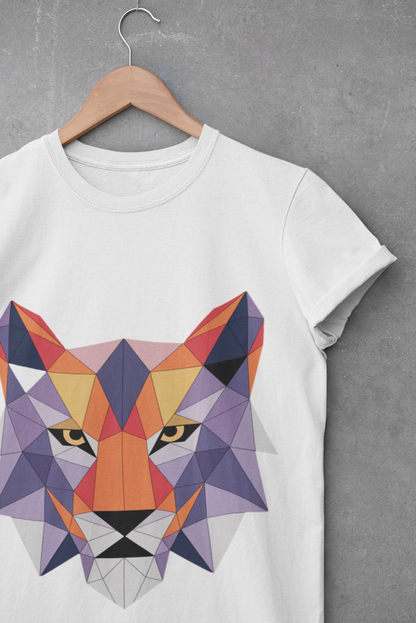 Geometric Lion T-Shirt