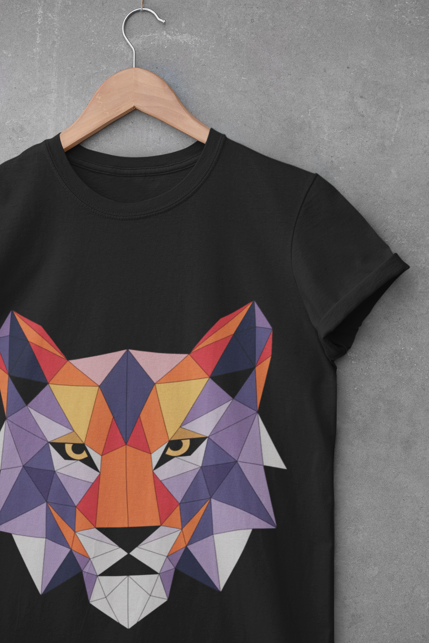 Geometric Lion T-Shirt