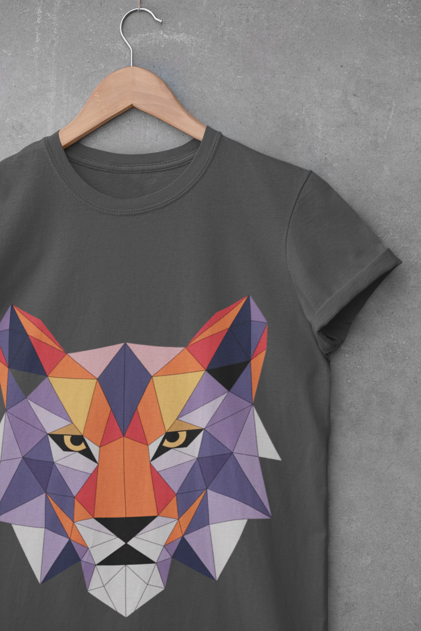 Geometric Lion T-Shirt