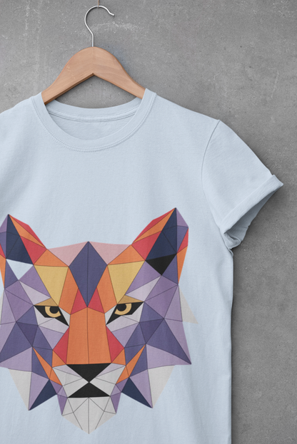 Geometric Lion T-Shirt