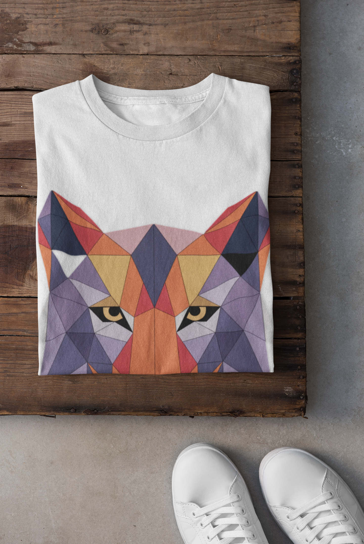 Geometric Lion T-Shirt
