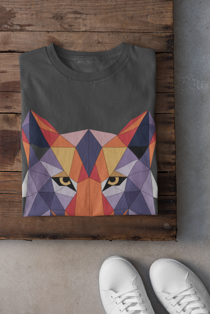 Geometric Lion T-Shirt