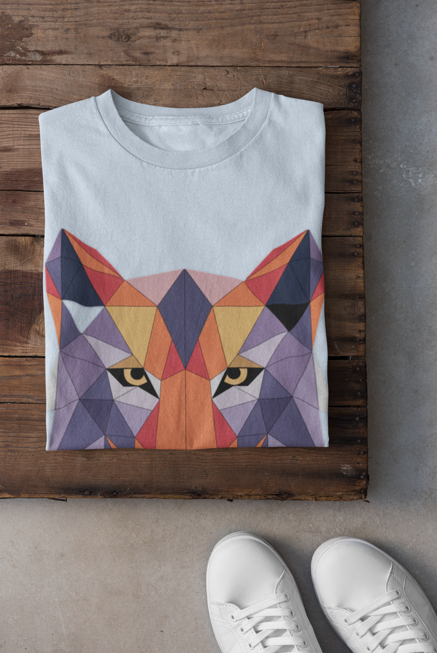 Geometric Lion T-Shirt