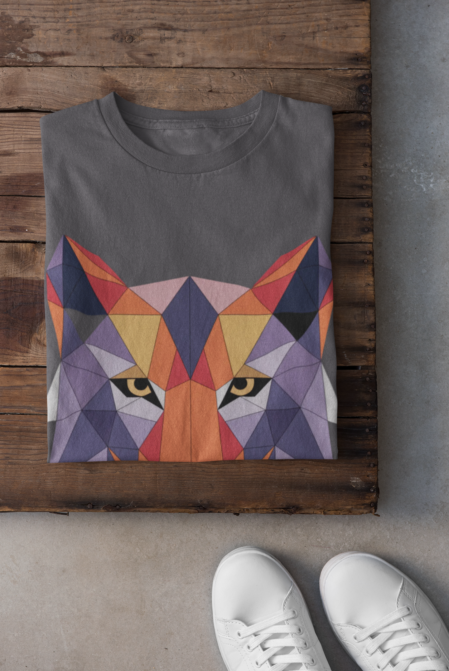 Geometric Lion T-Shirt