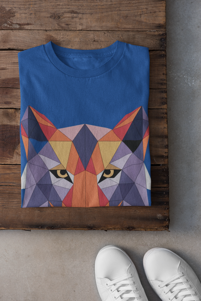 Geometric Lion T-Shirt
