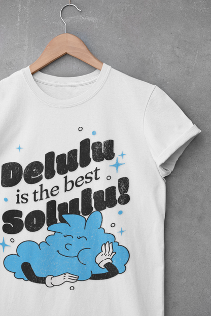 Delulu is the Best Solulu Unisex Softstyle T-Shirt