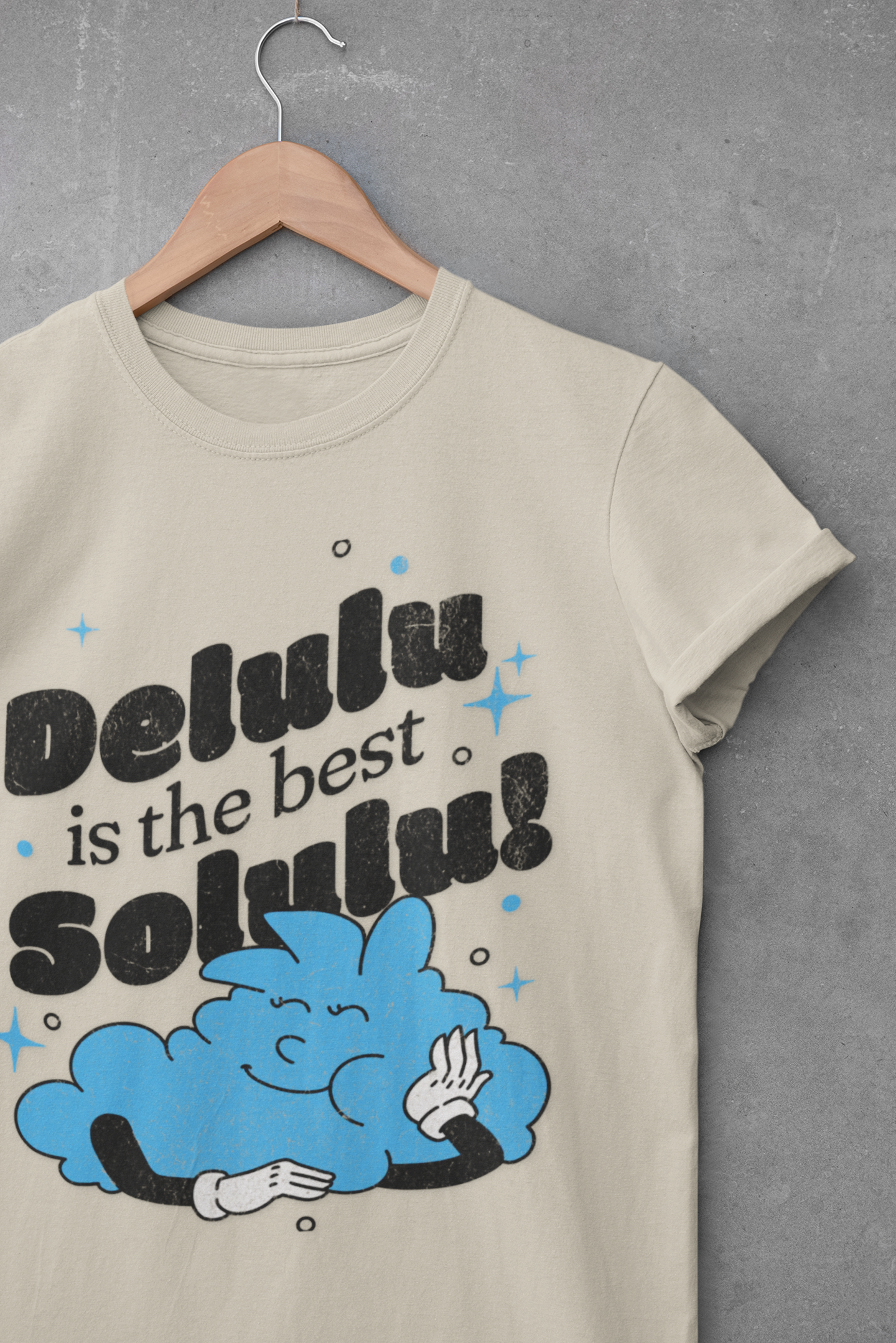 Delulu is the Best Solulu Unisex Softstyle T-Shirt