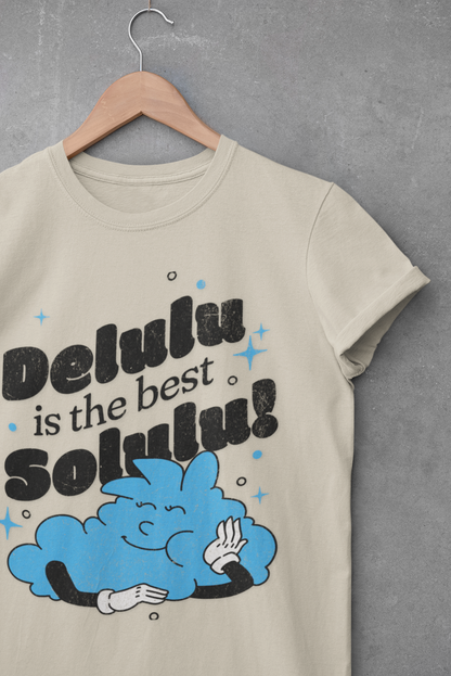 Delulu is the Best Solulu Unisex Softstyle T-Shirt