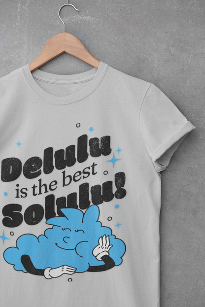 Delulu is the Best Solulu Unisex Softstyle T-Shirt