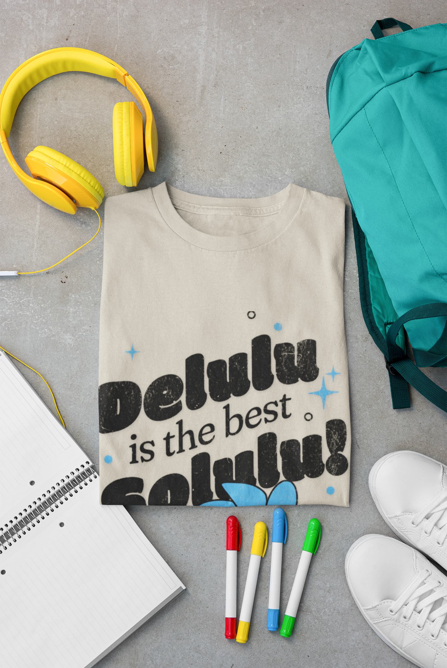 Delulu is the Best Solulu Unisex Softstyle T-Shirt
