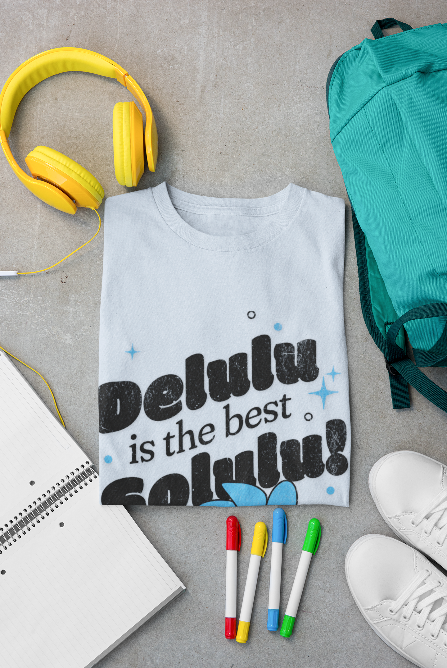 Delulu is the Best Solulu Unisex Softstyle T-Shirt
