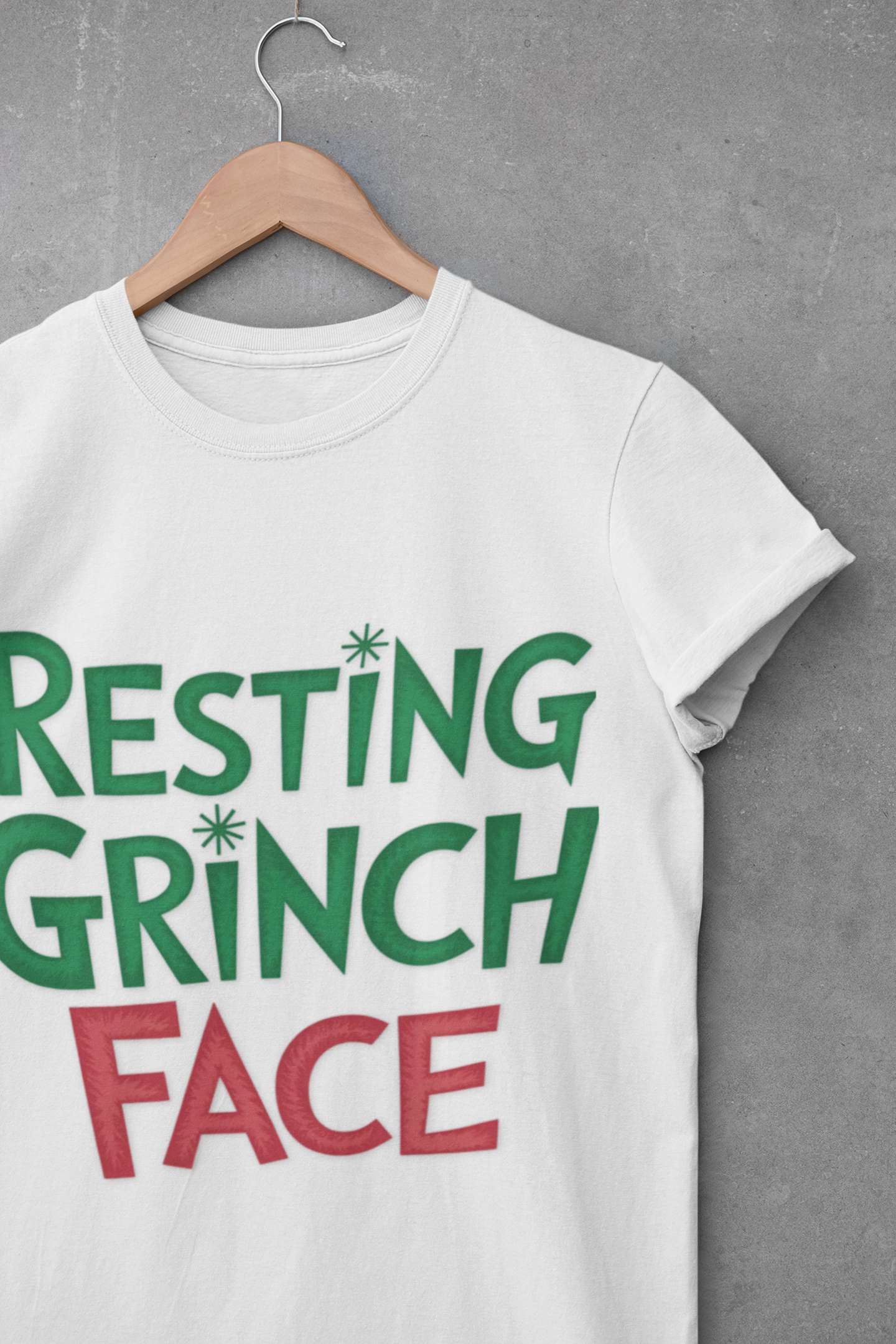 Resting Grinch Face Unisex Softstyle T-Shirt