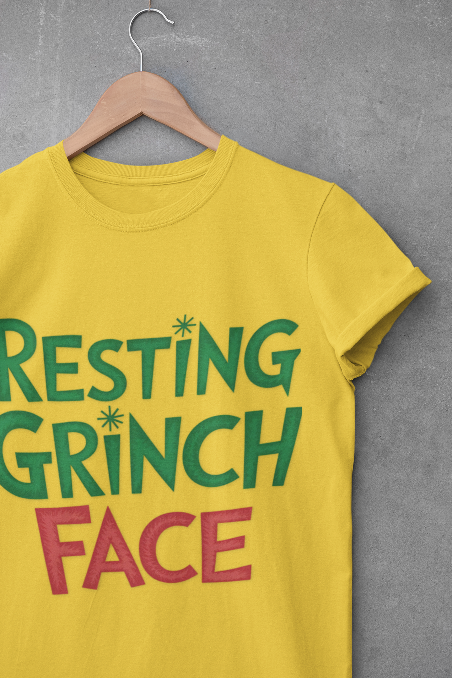 Resting Grinch Face Unisex Softstyle T-Shirt