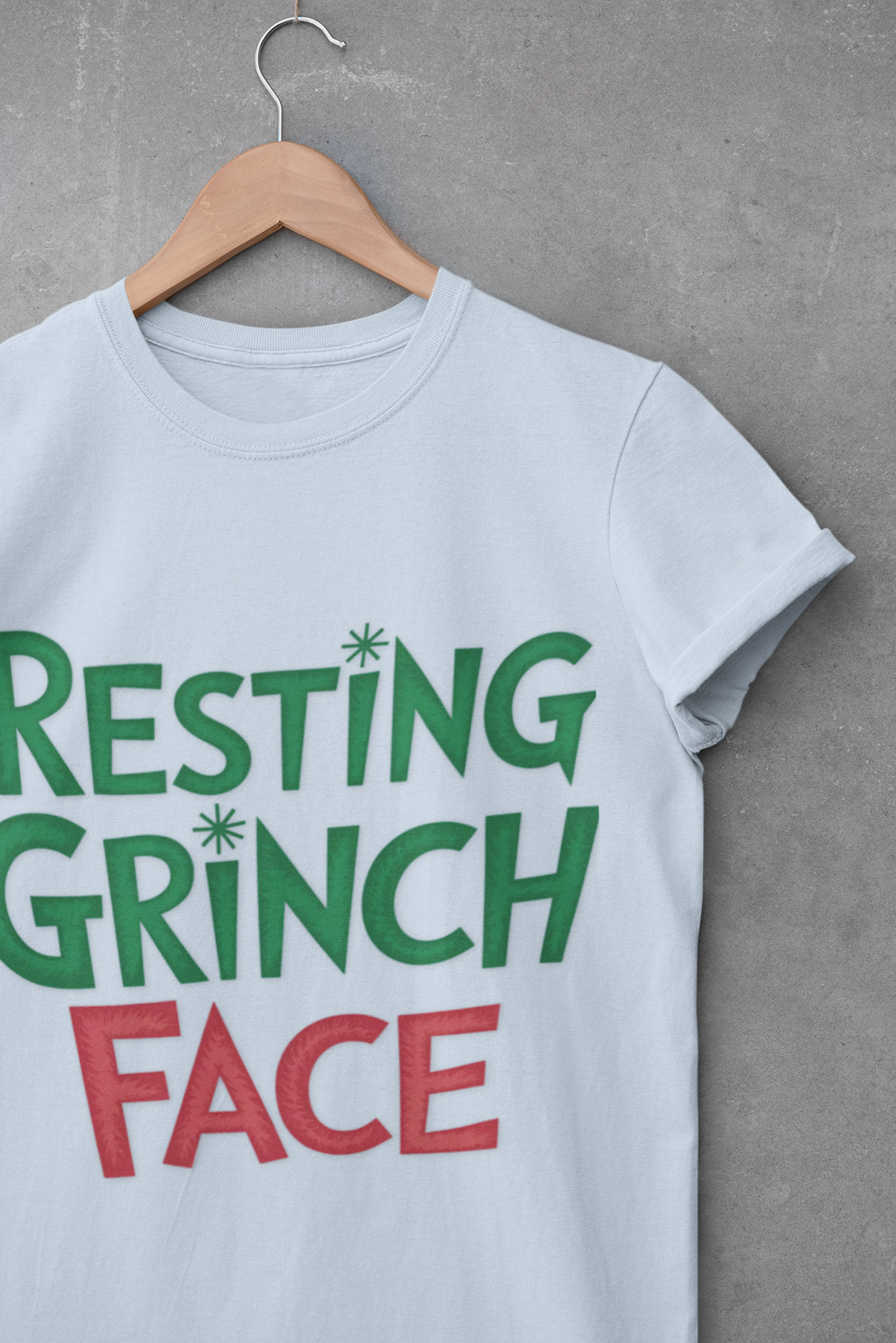 Resting Grinch Face Unisex Softstyle T-Shirt