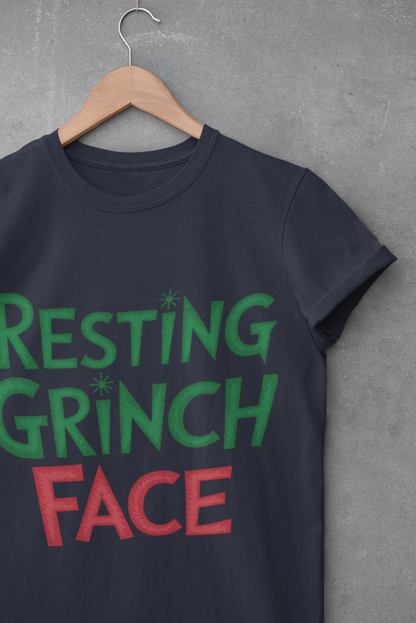 Resting Grinch Face Unisex Softstyle T-Shirt