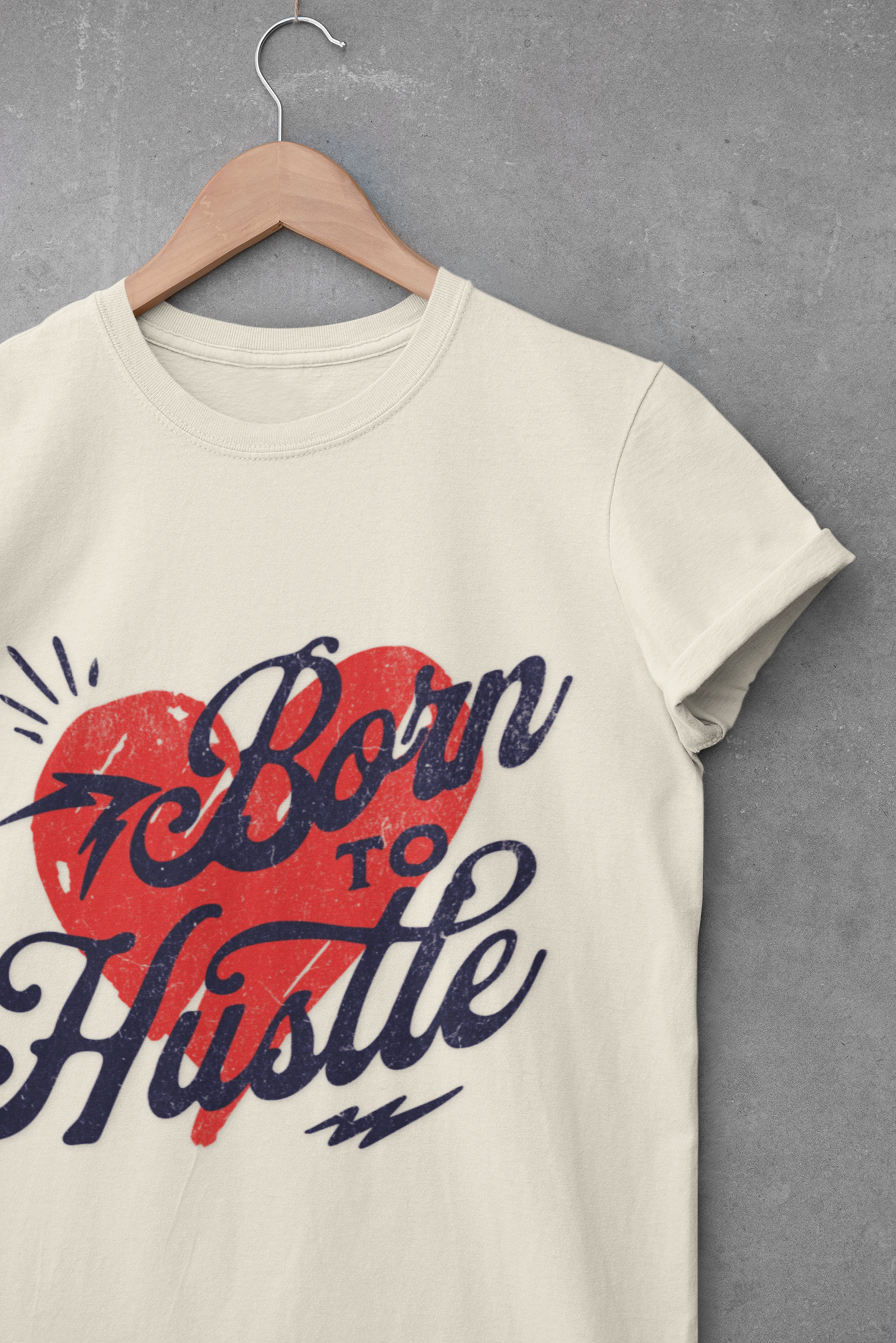 Born to Hustle Unisex Softstyle T-Shirt