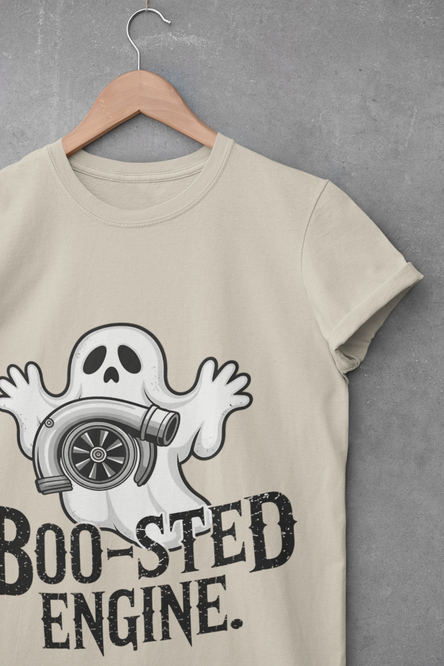 Boo-sted Engine Halloween T-Shirt