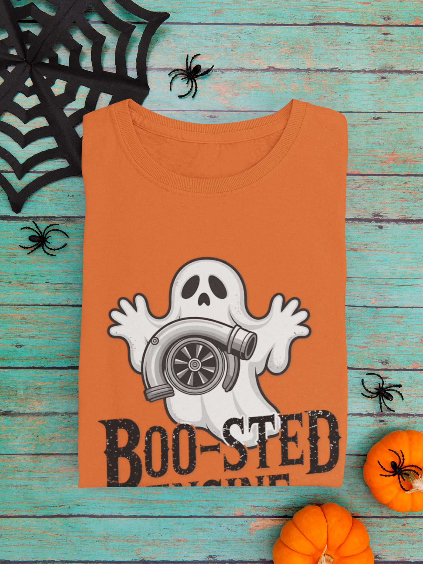 Boo-sted Engine Halloween T-Shirt