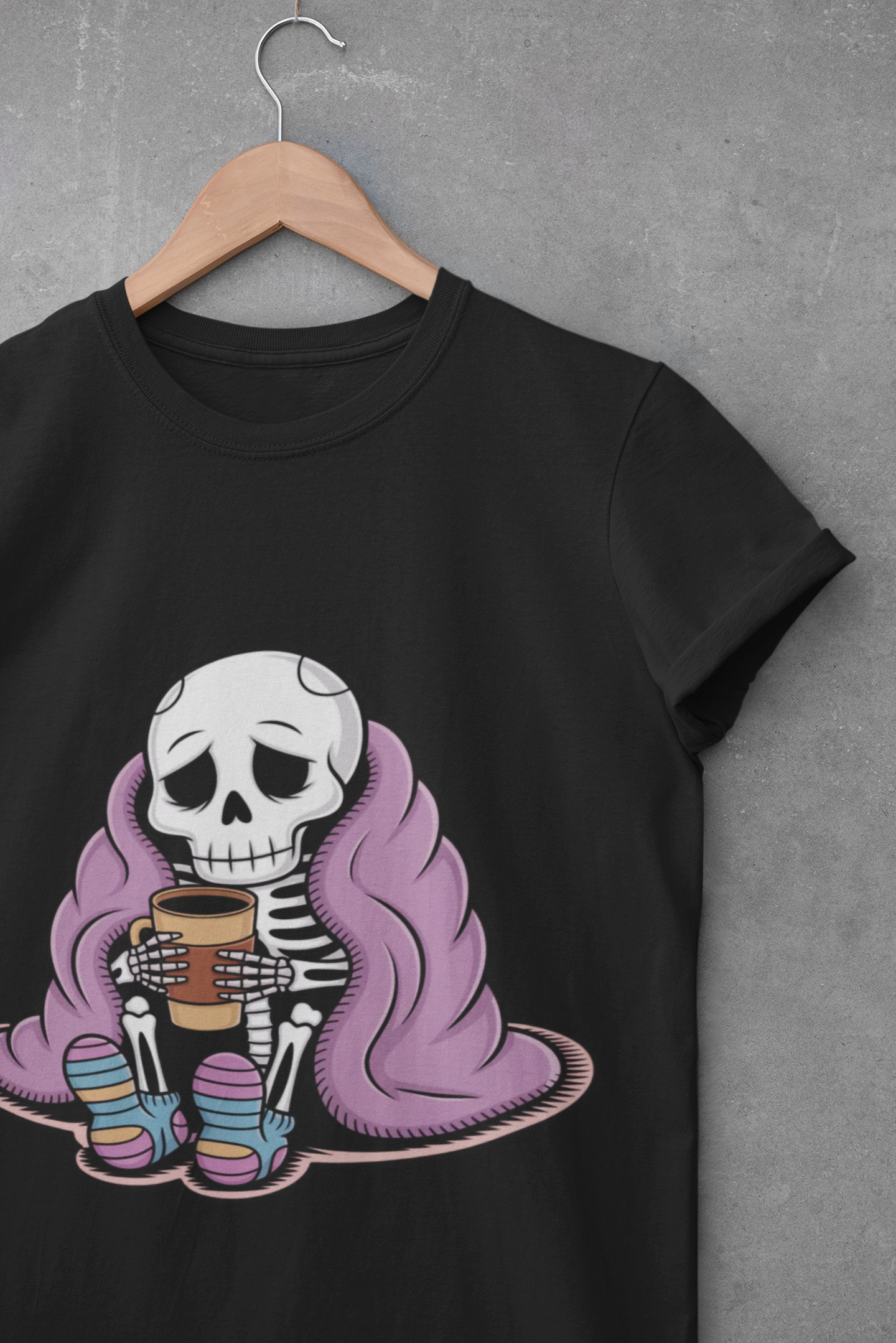 Sick Skeleton Softstyle Unisex T-Shirt