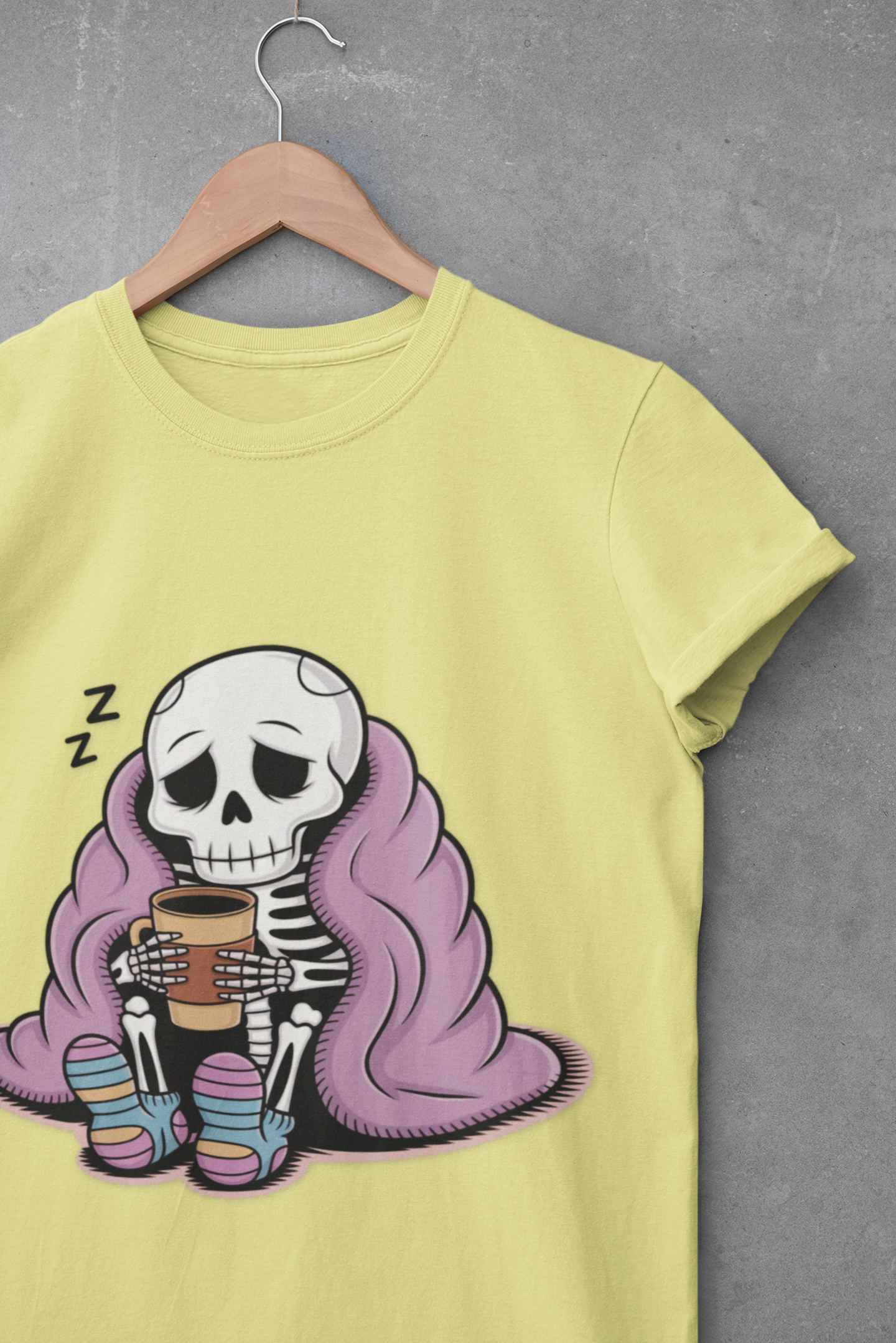 Sick Skeleton Softstyle Unisex T-Shirt