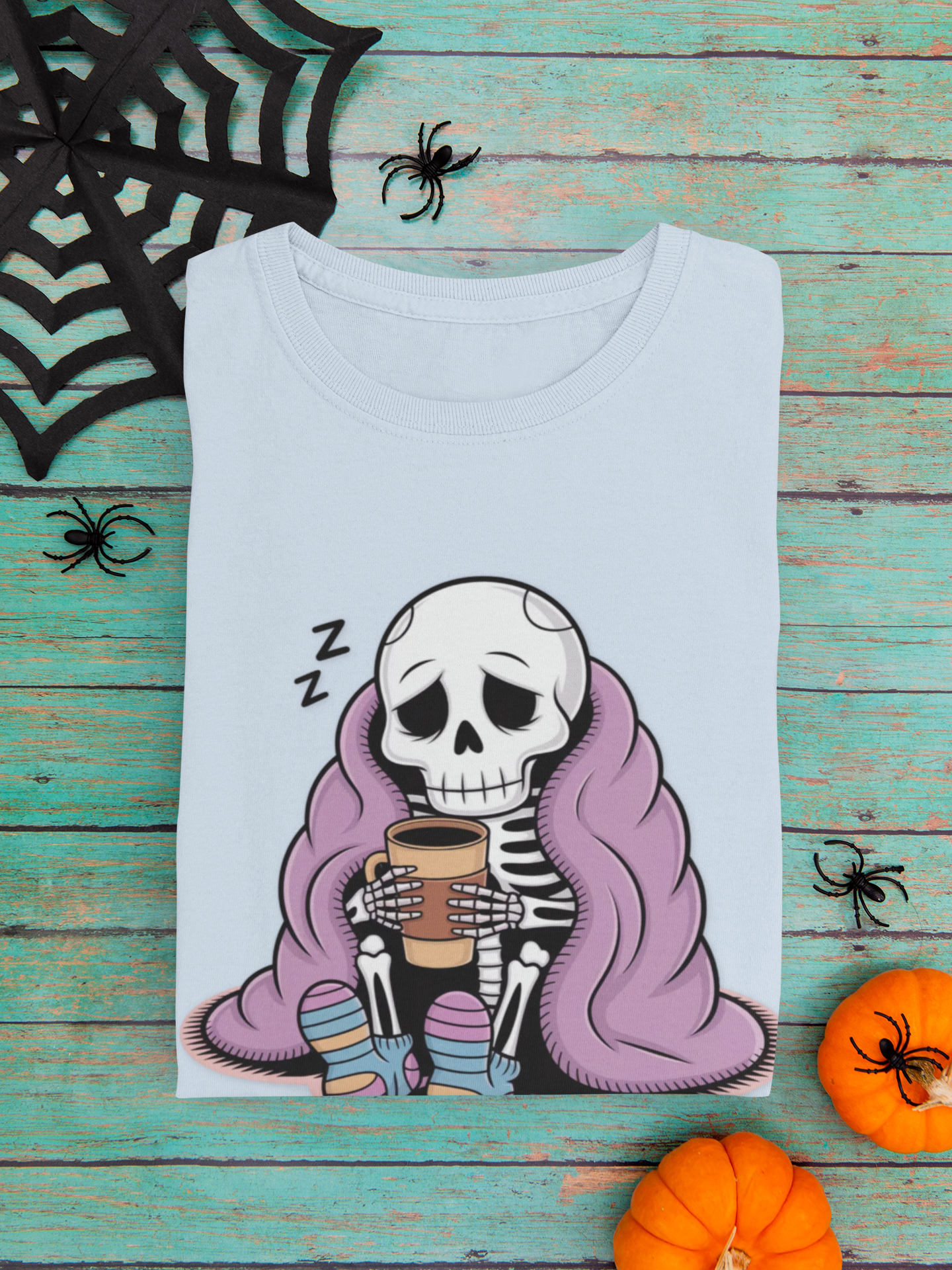 Sick Skeleton Softstyle Unisex T-Shirt