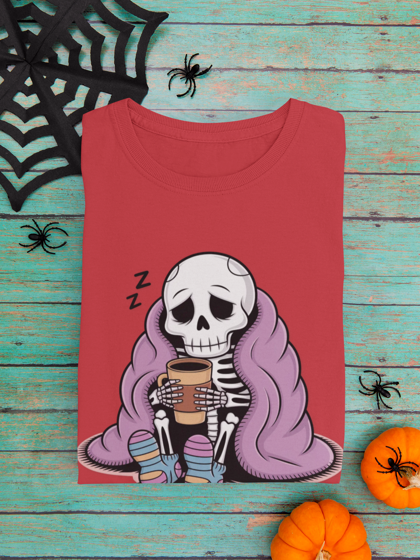 Sick Skeleton Softstyle Unisex T-Shirt