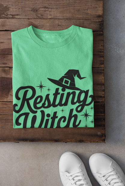 Witch Face Unisex Softstyle T-Shirt